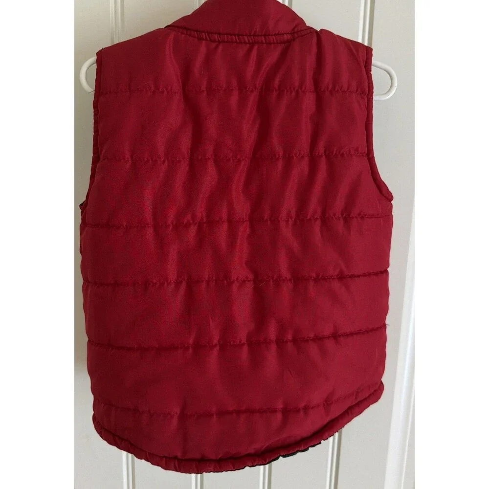 Lucky Brand Baby Quilted Puffer Vest Red Size 24M Toddler Winter Outerwear